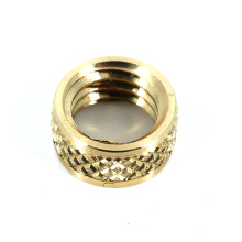 Factory Custom Small Brass Fastener Knurled Brass Threaded Insert